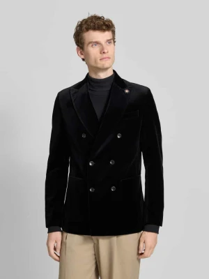 Marynarka o kroju slim fit z aksamitu model ‘Phinix’ CG - Club of Gents