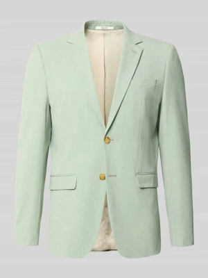 Marynarka o kroju slim fit z dodatkiem wiskozy model 'LIAM' Selected Homme