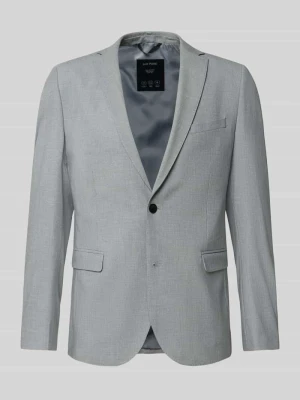 Marynarka o kroju slim fit z dodatkiem wiskozy s.Oliver Jasnoszary