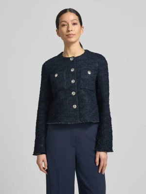 Marynarka o kroju slim fit z efektem bouclé Betty Barclay