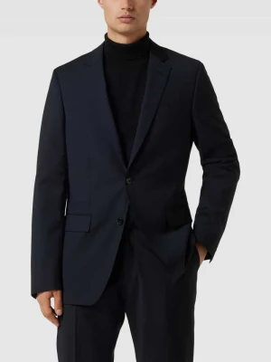Marynarka o kroju slim fit z kieszenią na piersi model 'Huge' Boss