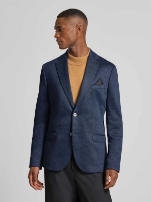 Marynarka o kroju slim fit z kieszenią na piersi model ‘Nick’ Zuitable