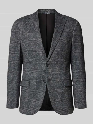 Marynarka o kroju slim fit z kieszeniami z patką MCNEAL Ciemnoszary