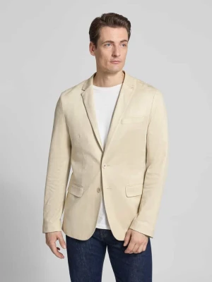 Marynarka o kroju slim fit z kołnierzem z połami Antony Morato