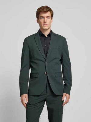 Marynarka na 2 guziki o kroju slim fit z kieszenią z patką Selected Homme