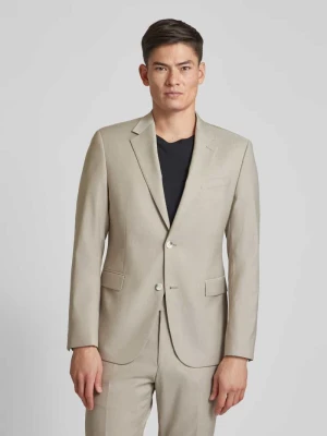 Marynarka o kroju slim fit z kołnierzem z połami Strellson
