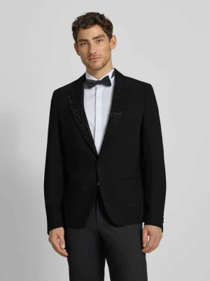 Marynarka o kroju slim fit z obszyciem ozdobnymi kamieniami model ‘VIVIENNE’ Antony Morato