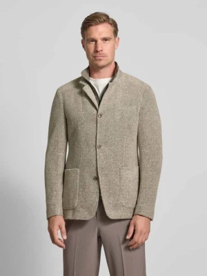 Marynarka o kroju slim fit ze stójką i kieszenią na piersi Roy Robson