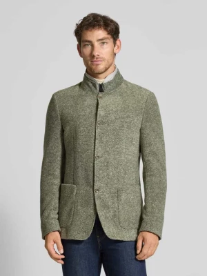 Marynarka o kroju slim fit ze stójką i kieszenią na piersi Roy Robson
