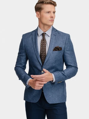 Marynarka OTTAVIANO slim 01121B71LSA Giacomo Conti