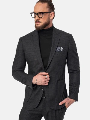 marynarka roswin zielony slim fit Recman