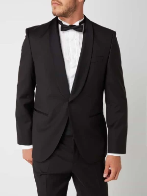 Marynarka smokingowa o kroju regular fit z żywej wełny Boss