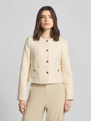 Marynarka w bouclé o kroju regular fit Christian Berg Woman Selection