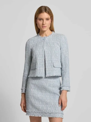 Marynarka w bouclé o kroju regular fit Marc Cain