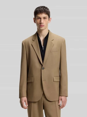 Marynarka w kroju regular fit z dodatkiem wiskozy model 'Karlo243X' Hugo Beżowy