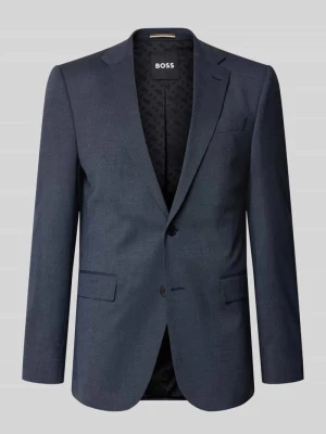 Marynarka w kroju regular fit z dodatkiem żywej wełny model 'Jasper' Boss