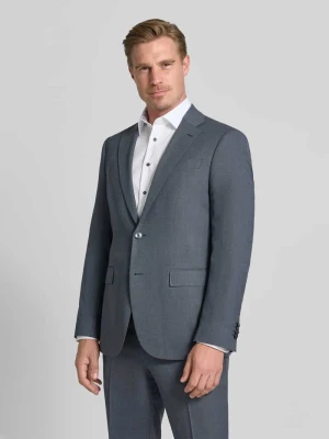 Marynarka w kroju regular fit z dodatkiem żywej wełny model 'Jasper' Boss Niebieski