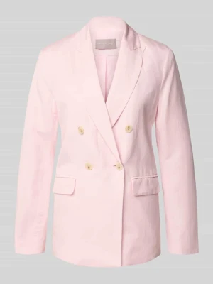 Marynarka w kroju regular fit z mieszanki lnu z dodatkiem wiskozy Christian Berg Woman Selection