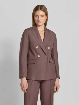 Marynarka w kroju regular fit z mieszanki lnu z dodatkiem wiskozy Christian Berg Woman Selection