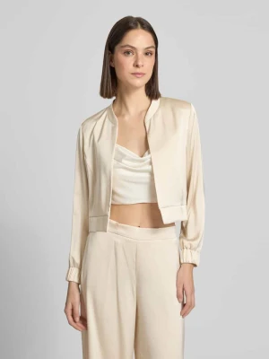 Marynarka w kroju regular fit ze stójką V by Vera Mont