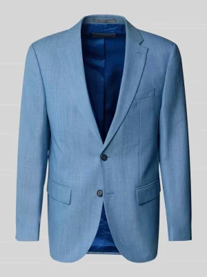 Marynarka w kroju slim fit na 2 guziki z kieszeniami z patką model 'Grant' Pierre Cardin