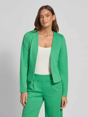 Marynarka w kroju slim fit o otwartym fasonie model 'KATE' Ichi