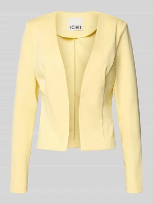 Marynarka w kroju slim fit o otwartym fasonie model 'KATE' Ichi