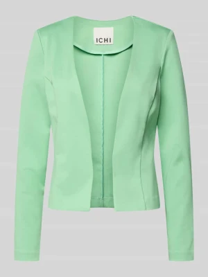 Marynarka w kroju slim fit o otwartym fasonie model 'KATE' Ichi