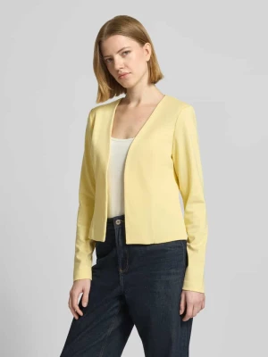 Marynarka w kroju slim fit o otwartym fasonie model 'KATE' Ichi