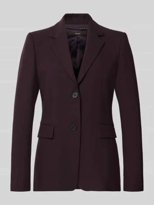 Marynarka w kroju slim fit z dodatkiem wiskozy Windsor Bordowy
