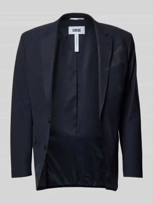Marynarka w kroju slim fit z dodatkiem żywej wełny Model 'Totti' CINQUE
