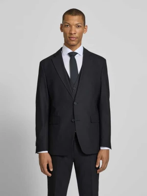 Marynarka w kroju slim fit z dodatkiem żywej wełny Model 'Totti' CINQUE