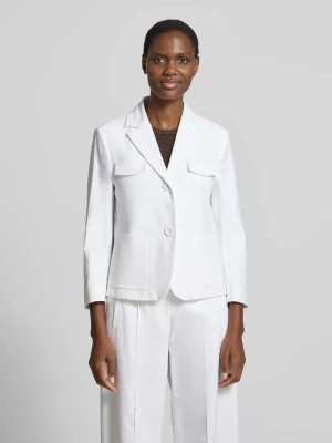 Marynarka w kroju slim fit z kołnierzem z klapami LUISA CERANO