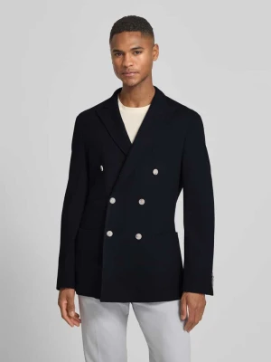 Marynarka w kroju slim fit z mieszanki bawełny model 'C-Hanry-J-DB' Boss