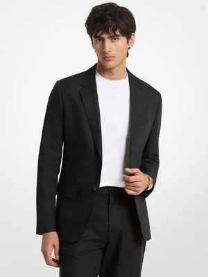 Marynarka z bawełny i lnu Michael Kors Mens