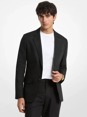 Marynarka z bawełny i lnu Michael Kors Mens