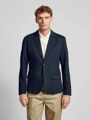 Marynarka z brustaszą model ‘Langford’ Blend