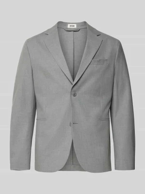 Marynarka z kołnierzem z połami i brustaszą model 'CATORY' drykorn