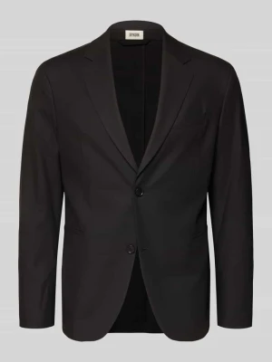 Marynarka z kołnierzem z połami i brustaszą model 'CATORY' drykorn