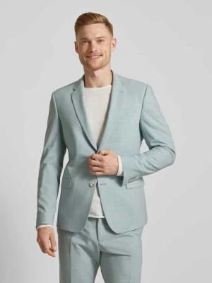 Marynarka z kołnierzem z połami model ‘Caleb’ Strellson Zielony