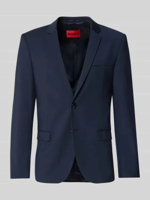 Marynarka do garnituru o kroju super slim fit z mieszanki żywej wełny model ‘ARTIM204X’ HUGO