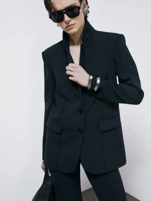 Marynarka z strukturalnego twillu PATRIZIA PEPE