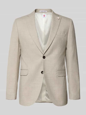 Marynarka z żywej wełny z kieszeniami z patką model 'Paul' CG - Club of Gents