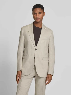 Marynarka z żywej wełny z kieszeniami z patką model 'Paul' CG - Club of Gents