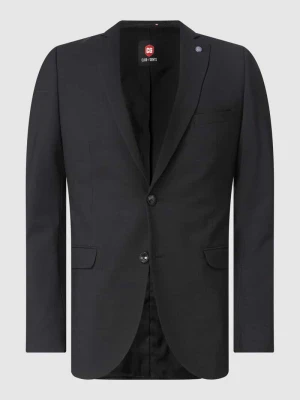 Marynarka zapinana na 2 guziki o kroju slim fit z dodatkiem streczu model ‘Caden’ CG - Club of Gents