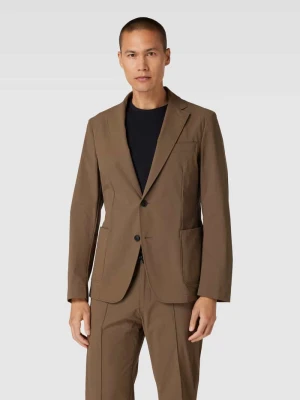 Marynarka zapinana na dwa guziki z kołnierzem z połami model ‘Hanry’ Boss