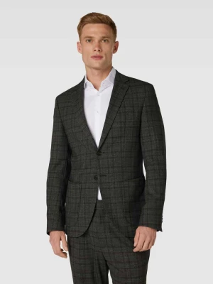 Marynarka zapinana na dwa guziki ze wzorem w kratę model ‘Dash’ JOOP! Collection