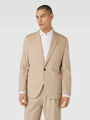 Marynarka zapinana na jeden guzik z wpuszczanymi kieszeniami model ‘Keyfred’ HUGO