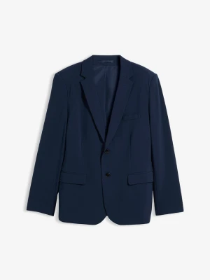 Marynarka ze stretchem, modern fit BonPrix niebieski