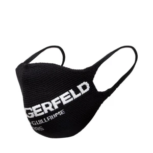 Maseczka materiałowa KARL LAGERFELD 215W3913 Czarny